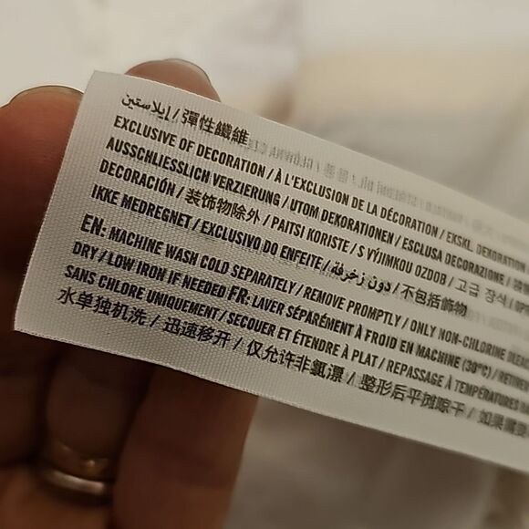 Hollister Knit Crochet Stripe Halter Cotton Tank Tied Back Size medium - Picture 8 of 9